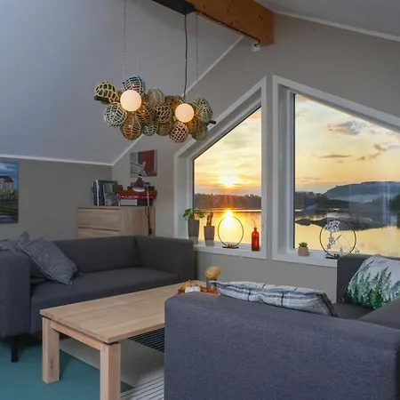 度假居 Eget Hus I Sjokanten Ved Fjorden