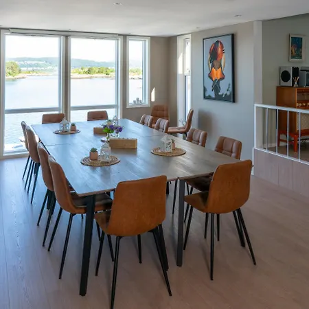 度假居 Eget Hus I Sjokanten Ved Fjorden Langevag