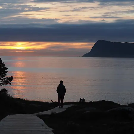 Semesterbostad Eget Hus I Sjokanten Ved Fjorden Langevag